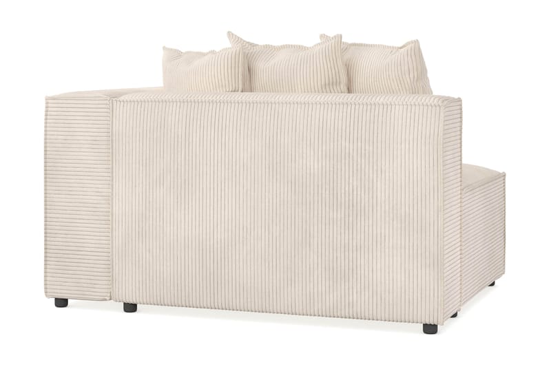 Cubo 2-personers Højremodul i Manchester 120 cm bred - Beige - Møbler - Sofaer - 2 personers sofa