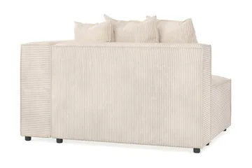 Cubo 2-personers Højremodul i Manchester 120 cm bred - Beige - Møbler - Sofaer - Modulsofaer - Andre moduler til modulsofa