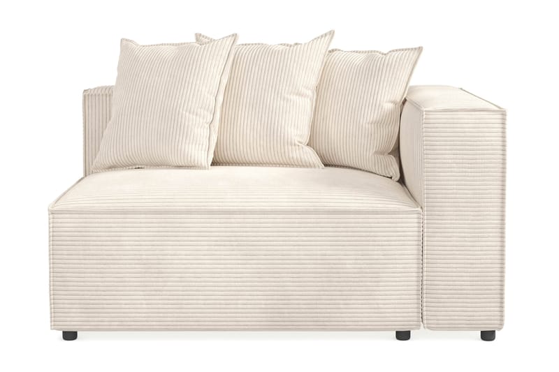 Cubo Højremodul 120 cm - Beige - 2 personers sofa