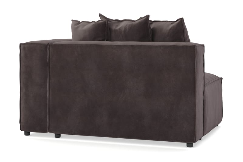 Cubo Højremodul 120 cm - Grå - 2 personers sofa