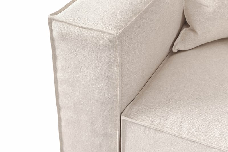 Cubo Venstremodul 120 cm - Beige - 2 personers sofa