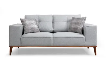Dubar 2-Pers. Sofa - Grå - Møbler - Sofaer - 2 personers sofa
