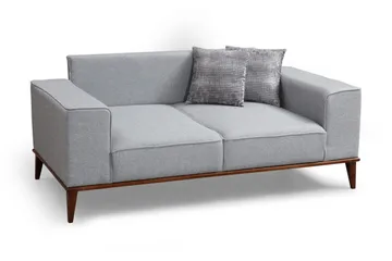 Dubar 2-Pers. Sofa - Grå - Møbler - Sofaer - 2 personers sofa