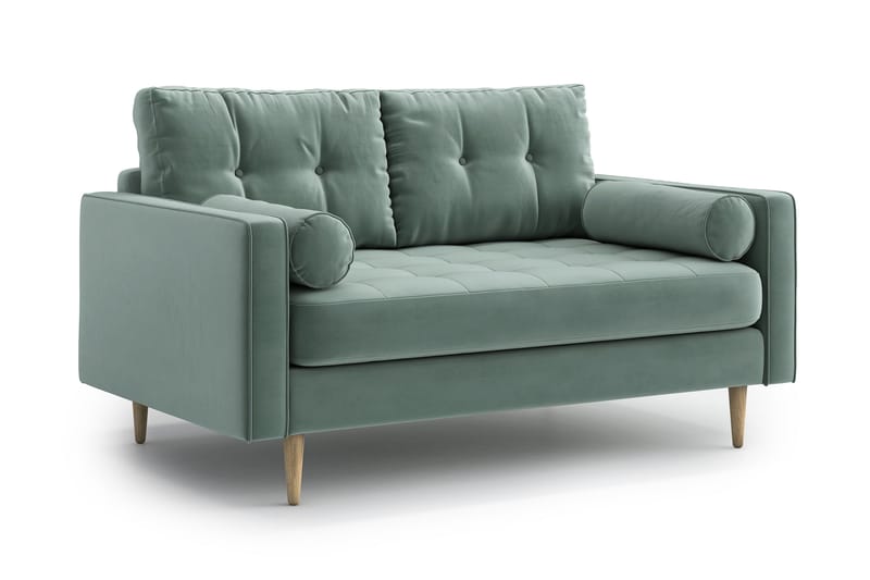 Esmeralde 2-pers. Sofa - Grøn - 2 personers sofa