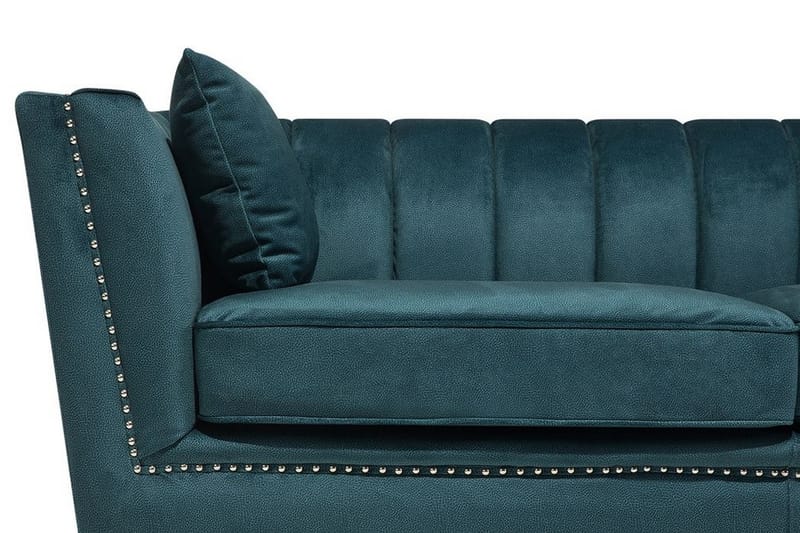 Gaula Sofa 2-4 sæder - Blå - 2 personers sofa - Chesterfield sofaer