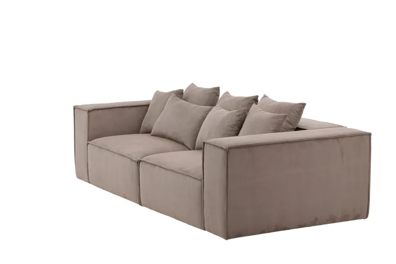 Gillholmen Sofa 2-sits - Sort/Brun - Møbler - Sofaer - 2 personers sofa