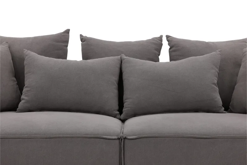 Gillholmen Sofa 2-sits - Sort/Grå - Møbler - Sofaer - 2 personers sofa