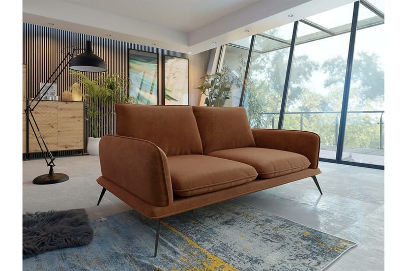 Graystone 2-sits Soffa Brown - Møbler - Sofaer - 2 personers sofa