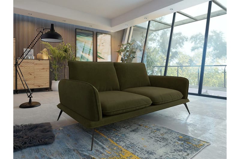 Graystone 2-sits Soffa Dark green - Møbler - Sofaer - 2 personers sofa