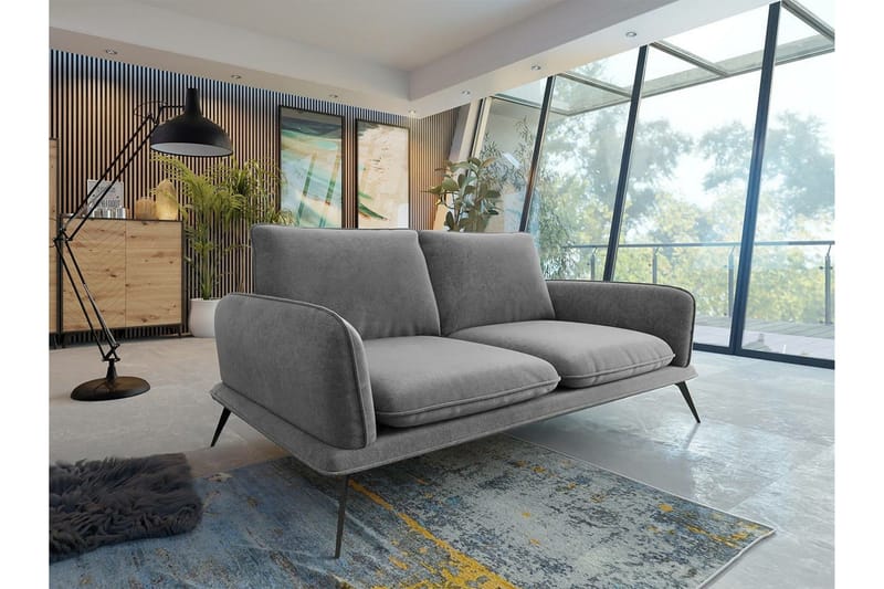 Graystone 2-sits Soffa Dark grey - Møbler - Sofaer - 2 personers sofa