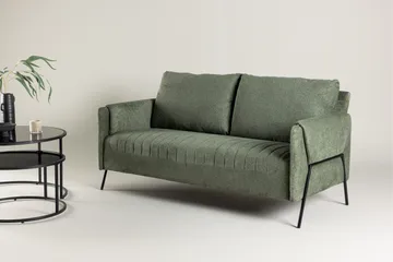 Indigo 2-pers Sofa - Grön - Møbler - Sofaer - 2 personers sofa