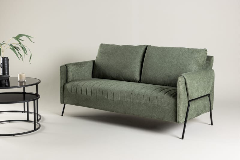 Indigo 2-pers Sofa - Grön - Møbler - Sofaer - 2 personers sofa