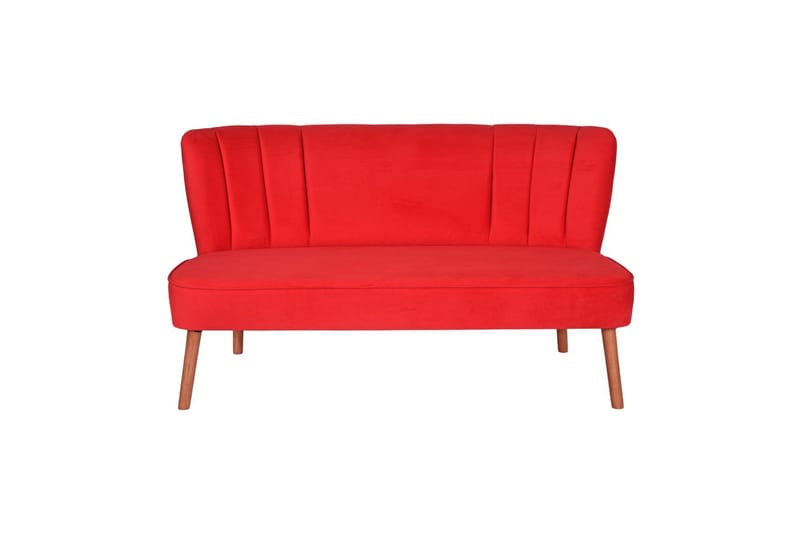 Indumati Sofa 2-personers - Mørk Rød - Møbler - Sofaer - 2 personers sofa