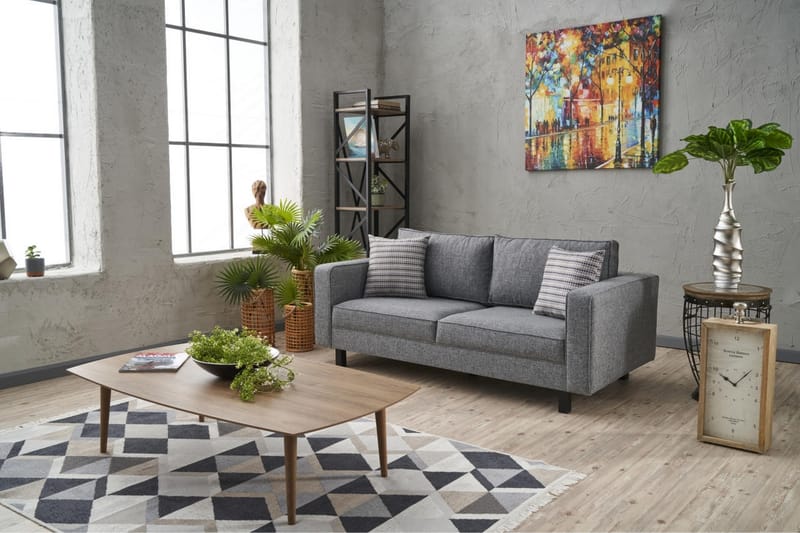 Kaletea Sofa 2-Pers. - Grå - Møbler - Sofaer - 2 personers sofa