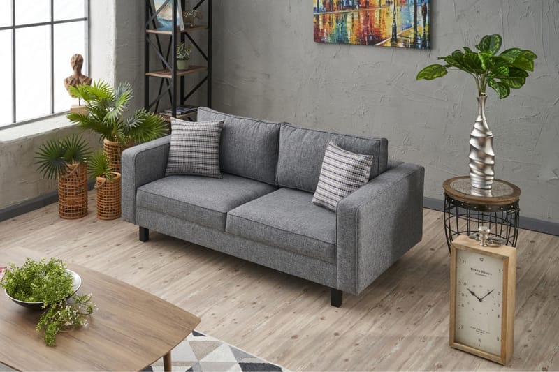 Kaletea Sofa 2-Pers. - Grå - Møbler - Sofaer - 2 personers sofa