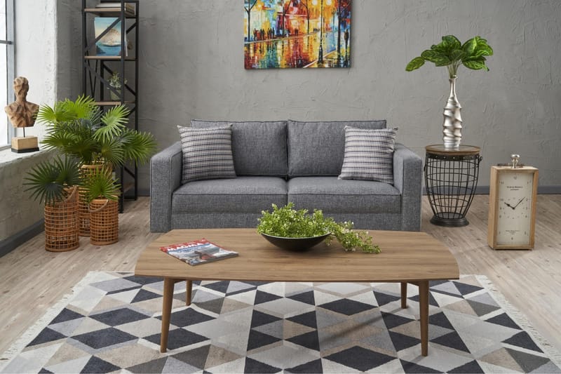 Kaletea Sofa 2-Pers. - Grå - Møbler - Sofaer - 2 personers sofa