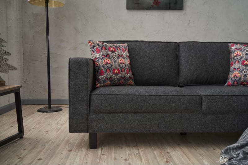 Kaletea Sofa 2-Pers. - Antracit - 2 personers sofa