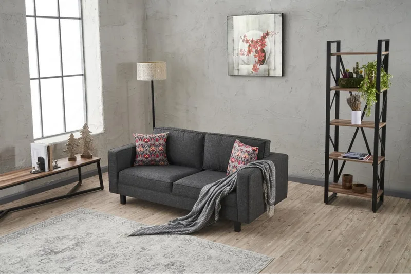 Kaletea Sofa 2-Pers. - Antracit - Møbler - Sofaer - 2 personers sofa