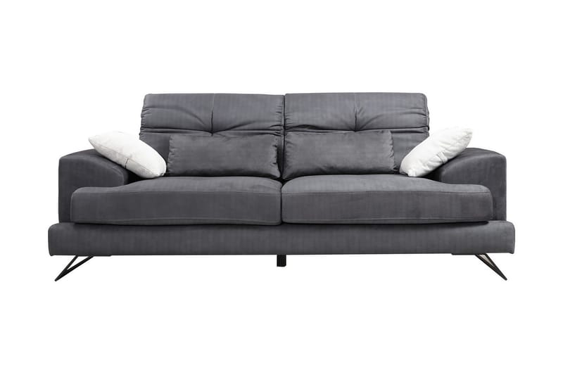 Killem 2-Pers. Sofa - Sort - 2 personers sofa