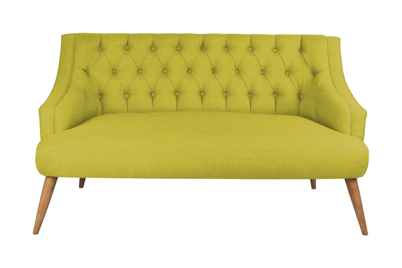 Lamonti 2-personers Sofa - Grøn/Natur - Møbler - Sofaer - 2 personers sofa