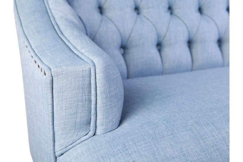 Lamonti 2-personers Sofa - Indigoblå/Natur - Møbler - Sofaer - 2 personers sofa