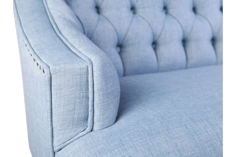 Lamonti 2-personers Sofa - Indigoblå/Natur - 2 personers sofa