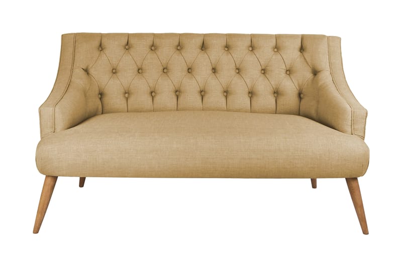 Lamonti 2-personers Sofa - Lysebrun/Natur - 2 personers sofa