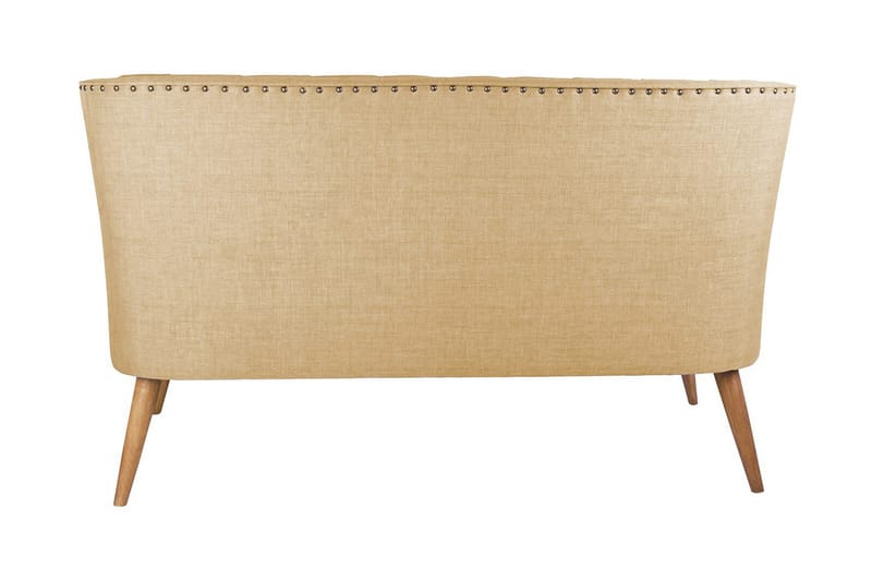 Lamonti 2-personers Sofa - Lysebrun/Natur - Møbler - Sofaer - 2 personers sofa