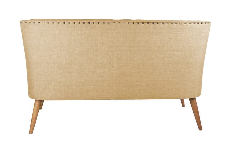 Lamonti 2-personers Sofa - Lysebrun/Natur - Møbler - Sofaer - 2 personers sofa