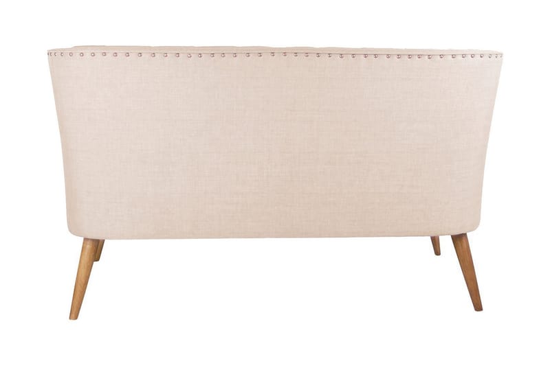 Lamonti 2-personers Sofa - Cremehvid/Natur - Møbler - Sofaer - 2 personers sofa