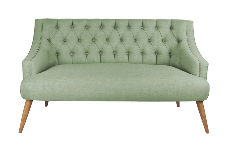Lamonti 2-personers Sofa - Petrolgrøn/Natur - Møbler - Sofaer - 2 personers sofa