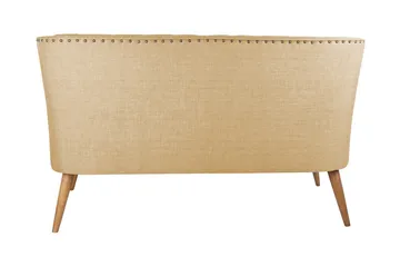 Lamonti 2-personers Sofa - Lysebrun/Natur - Møbler - Sofaer - 2 personers sofa