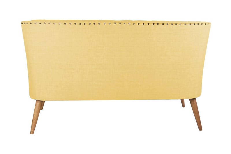 Lamonti 2-personers Sofa - Gul/Natur - Møbler - Sofaer - 2 personers sofa