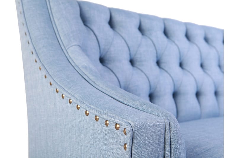 Lamonti 2-personers Sofa - Indigoblå/Natur - Møbler - Sofaer - 2 personers sofa