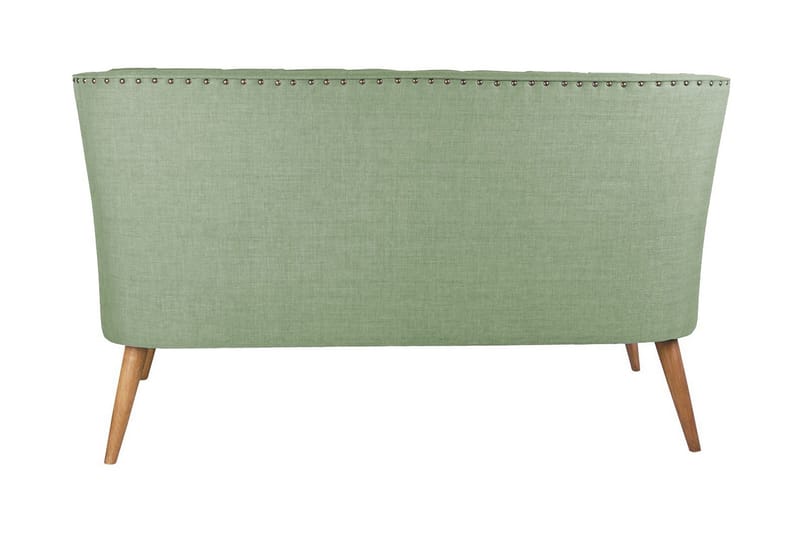 Lamonti 2-personers Sofa - Petrolgrøn/Natur - Møbler - Sofaer - 2 personers sofa
