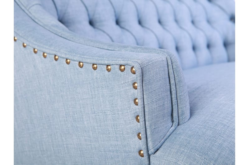 Lamonti 2-personers Sofa - Indigoblå/Natur - Møbler - Sofaer - 2 personers sofa