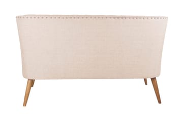 Lamonti 2-personers Sofa - Cremehvid/Natur - Møbler - Sofaer - 2 personers sofa