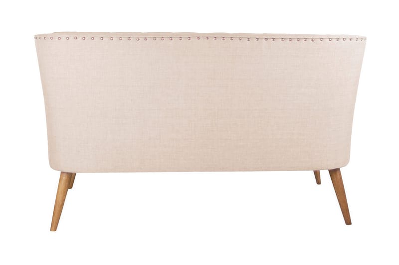Lamonti 2-personers Sofa - Cremehvid/Natur - Møbler - Sofaer - 2 personers sofa