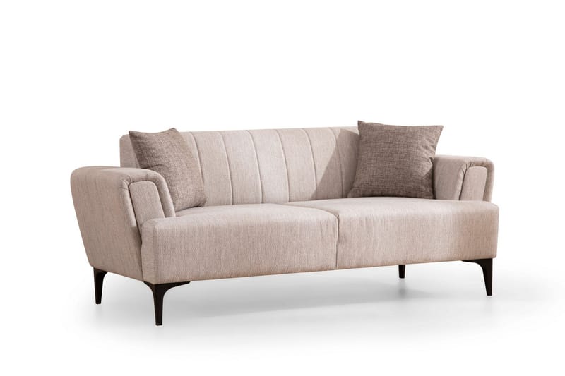 Lilesville 3-Pers. Sofa - Beige - 2 personers sofa