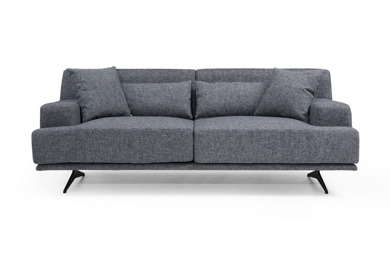 Lums 2-Pers. Sofa - Grå - 2 personers sofa