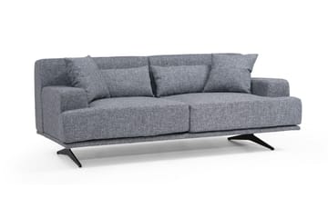 Lums 2-personers Sofa 200 cm i Stof - Grå - Møbler - Sofaer - 2 personers sofa