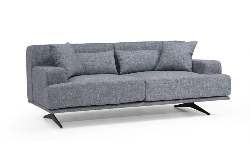 Lums 2-Pers. Sofa - Grå - Møbler - Sofaer - 2 personers sofa