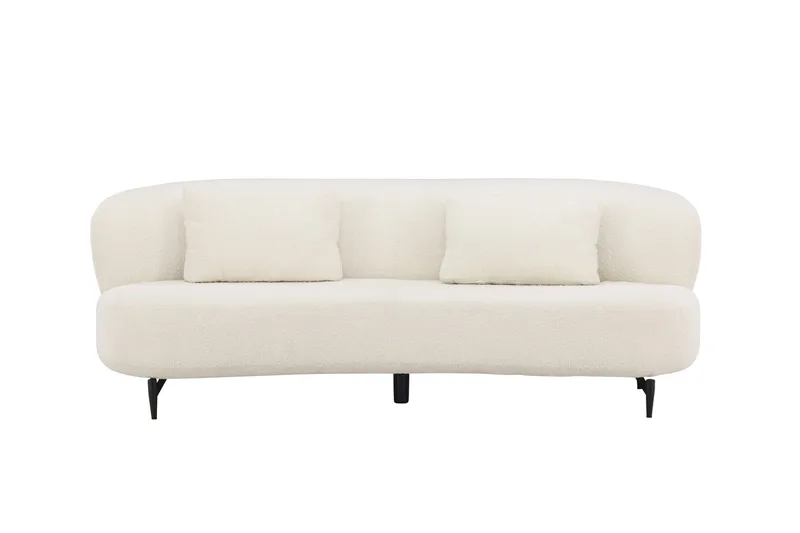 Luna Sofa 2-sits, Hvid