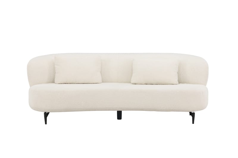Luna Sofa 2-sits, Hvid