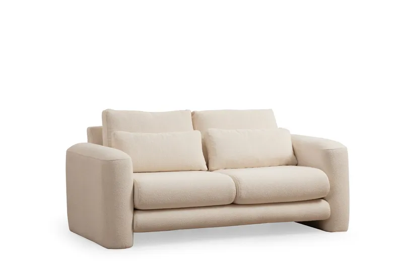 Makhan Sofa 2-personers, Lysebeige