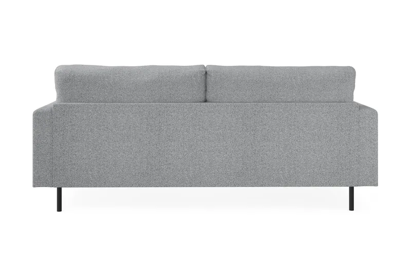 Menard Compact 3-personers Stofsofa - Grå - Møbler - Sofaer - 3 personers sofa