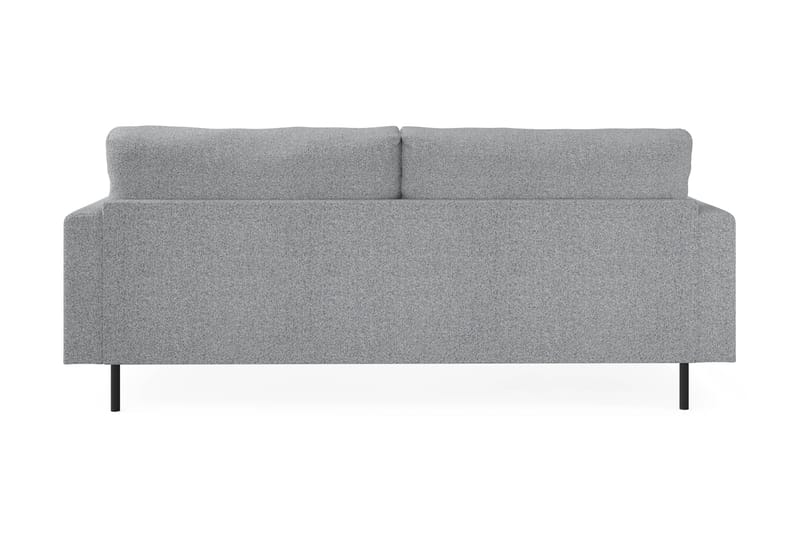 Menard Compact 3-personers Stofsofa - Grå - Møbler - Sofaer - 3 personers sofa