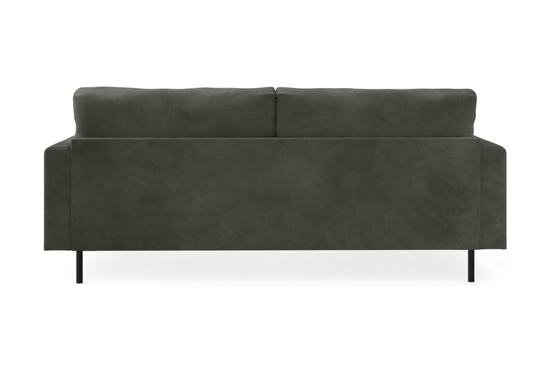 Menard Compact 3-personers Manchestersofa - Mørkegrøn - Møbler - Sofaer - 3 personers sofa
