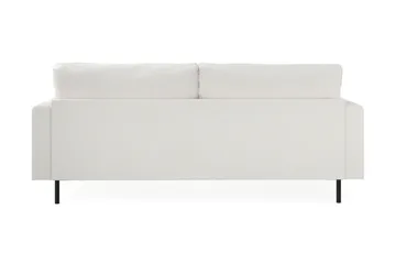 Menard Compact 3-personers Sofa i Bouclé - Hvid - Møbler - Sofaer - 3 personers sofa
