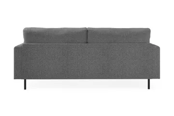 Menard Compact 3-personers Stofsofa - Mørkegrå - Møbler - Sofaer - 3 personers sofa